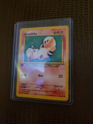 Pokémon TCG Growlithe Neo Destiny 68 Regular 1st Edition Common - Image 1 of 4