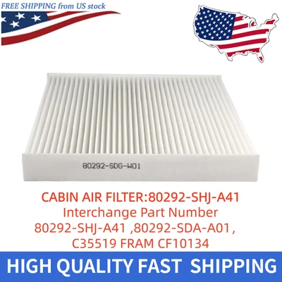 Filtro de aire de cabina para 2003 2004 2005 2006 2007 2008 2009 - 2022 HONDA Accord 1,5 L Foto 1 de 4