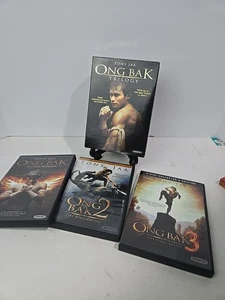 Trilogie Ong Bak (DVD) Tony Jaa guerrier thaïlandais, début, bataille finale - Photo 1/7