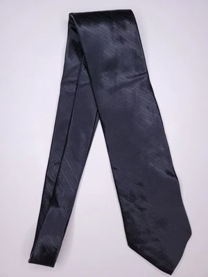 Corbata formal para hombre Zylos George Machado 57"Lx3,75"W corbata negra Foto 1 de 4