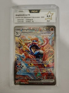 Carte Pokemon - Amphinobi EX 214/167 - Mascarade Crépusculaire EV06 PCA 9,5 - Picture 1 of 2
