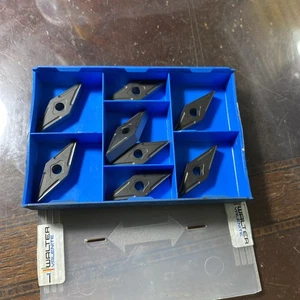 Qty.8 Walter Carbide Inserts VNMG 220608-M5 Grade 5615 VNMG 442 M5 (E7) - Picture 1 of 3