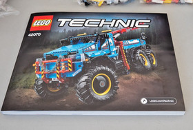 LEGO 42070 6x6 All Terrain Tow Truck Technic Instructions Manual Instructions