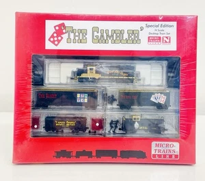 Micro Trains N The Gambler Special Edition Desktop Train Set GP20 New Sealed - Picture 1 of 6