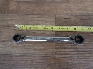 GEARWRENCH Quadbox Ratcheting METRIC Box End Wrench 16-17-18-19mm Reversible - Picture 1 of 6