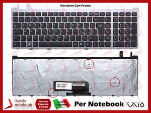 Tastiera Notebook Sony VGN-AW (NERA Con FRAME) - Afbeelding 1 van 1
