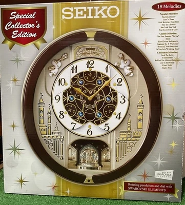 Reloj Seiko’s 18 Melodies in Motion Cristales Swarovski EDICIÓN ESPECIAL (Leer Des Foto 1 de 4