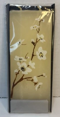 Vela Flor de Cerezo Flatyz Fina Hecha a Mano 6" Vela Nueva Foto 1 de 2