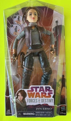 Muñeca Hasbro Star Wars 2016 Jyn Erso Disney Forces of Destiny 11" Posable Nueva Foto 1 de 2