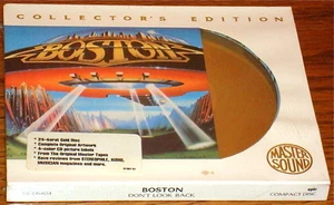 BOSTON ~ DON'T LOOK BACK ~ 24-KARAT GOLD CD ~ SEALED! - Picture 1 of 3