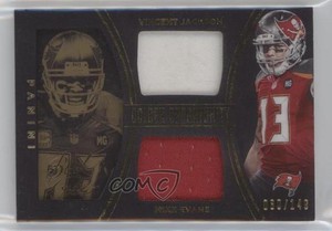 2014 Panini Black Gold /149 Mike Evans Vincent Jackson #GO-BUC Rookie RC
