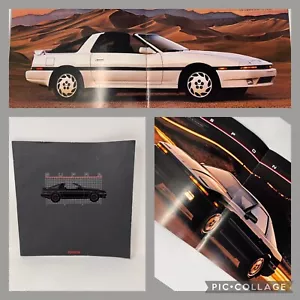 Original Vintage 1987 Toyota Supra & Turbo Deluxe vollfarbiger Verkaufsprospekt Katalog - Bild 1 von 14