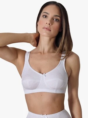 Sassa DOT JACQUARD 18378 Soft BH in Elfenbein oder Weiss - Bild 1 von 3