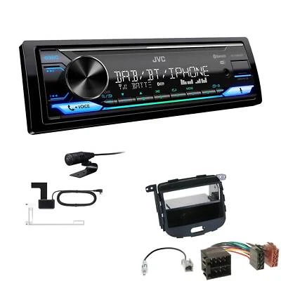 JVC Digital 1-DIN Autoradio DAB+ Bluetooth für Hyundai i20 2009-2012 - Bild 1 von 4