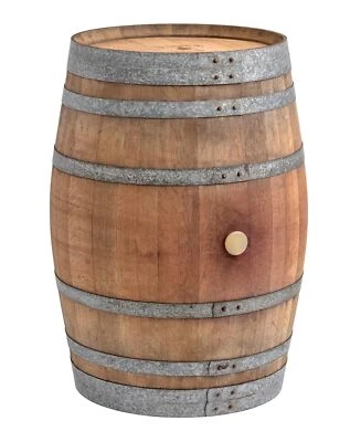 225L Weinfass als Stehtisch - natur unbehandelt - Bild 1 von 4