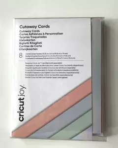 Cricut Joy Cutaway Cards, Pastel Sampler | 4.25in x 5.5in | 8 Count - Picture 1 of 4