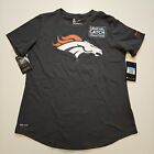 NWT Denver Broncos Nike NFL Crucial Catch Patch T-Shirt Women's Medium New W/Tag