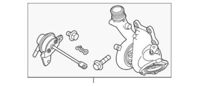 Kit turbocompresor motor lado conductor Cadillac CTS genuino GM 2014-2019 12673349 Foto 1 de 4