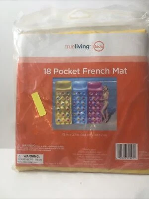 trueliving - Balsa inflable francesa de 18 bolsillos Foto 1 de 4