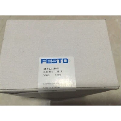 New FESTO DSR-32-180-P 11912 Swinging Cylinder DSR40180P DSR32180P - Photo 1/2