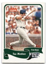 Tino Martinez 2004 Fleer Tradition #172 Tampa Bay Devil Rays BASEBALL