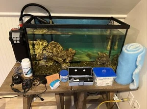 30 gallon fish tank With Filter And Heater - Picture 1 of 15