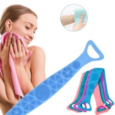 SPAZZOLA IN SILICONE DA BAGNO MULTIFUNZIONE ESFOLIANTE MASSAGGIANTE SCRUB