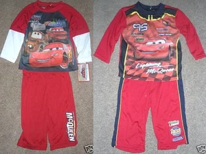 Disney Infant Toddler Boys 2pc Pajama Sets 2 Choices Sizes 12M or 18M NWT - Picture 1 of 3