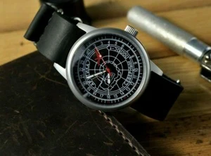 Reloj automático Raketa Polar para hombre 24 horas reloj para hombre regalo URSS idea de regalo soviética - Imagen 1 de 14