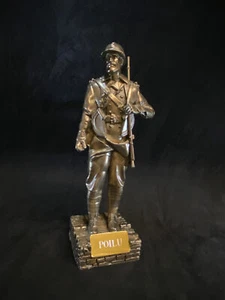 WW1 French Poilu military figurine infantryman soldier statue - Picture 1 of 5