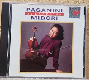 Paganini 24 Caprices - Midori - Sony CD 1989 - Picture 1 of 3