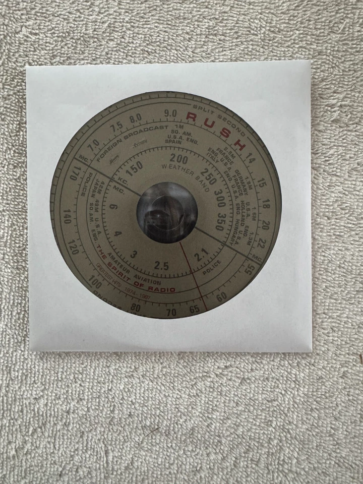 Rush: The Spirit of Radio Greatest Hits - CD ONLY WITH JEWEL CASE INSERTS ONLY! - Image 1 of 1
