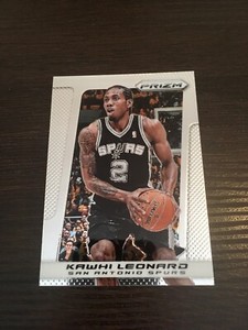 2013-14 PANINI PRIZM KAWHI LEONARD #143 CLIPPERS NEAR MINT-MINT 2nd YEAR