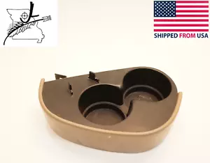 1998 Chevrolet Silverado GMC Yukon Tahoe Rear Console Cup Holder Beige *Rough* - Picture 1 of 11