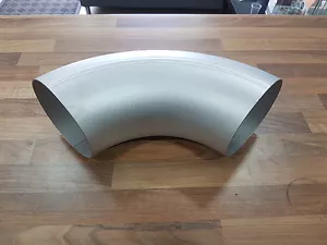 MASSANFERTIGUNG 5 ZOLL 129 MM EDELSTAHL 304 GRADE DORN BIEGUNG 90 GRAD WELLENBOGEN - Bild 1 von 1