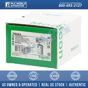 TM3AI4 Schneider Modicon Analog Input Module, New, FREE UPS 2Day Dlvry & 2Yr Wty - Picture 1 of 4