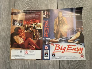 BIG EASY - COLUMBIA PICTURES - VHS TAPE COVER - BIG  BOX - Picture 1 of 1