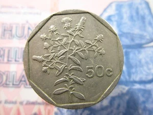 Malta 50 Cents 1991 World Money Coin bh7k - Bild 1 von 2