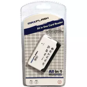 Maxflash lettore di schede all in one adattatore SD USB 2.0 1.1 alta velocità nuovo - Foto 1 di 4