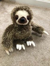 Adventure Planet 8" Brown tan Sloth Bear Plush Stuffed Animal soft toy