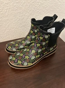 Western Chief Women's Waterproof Chelsea Rubber Rain Boot Size 8 - Picture 1 of 4