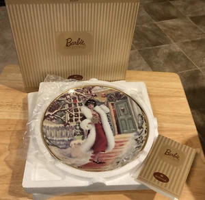 1998 Hallmark Barbie Holiday Voyage 8” Collector’s Plate #d NIB PLEASE READ - Picture 1 of 2