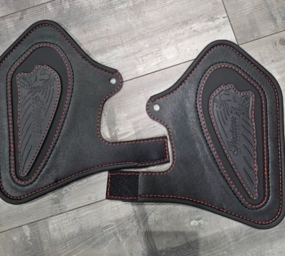 INDIAN HEAT SHIELD FOR CHIEFTAIN ROADMASTER SPRINGFIELD 14-24 RED ST. AJ_BAGGERS - Image 1 of 4