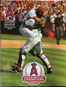 Los Angeles Angels Official Program 2007 AL West Champions Cover (2007) - Picture 1 of 1