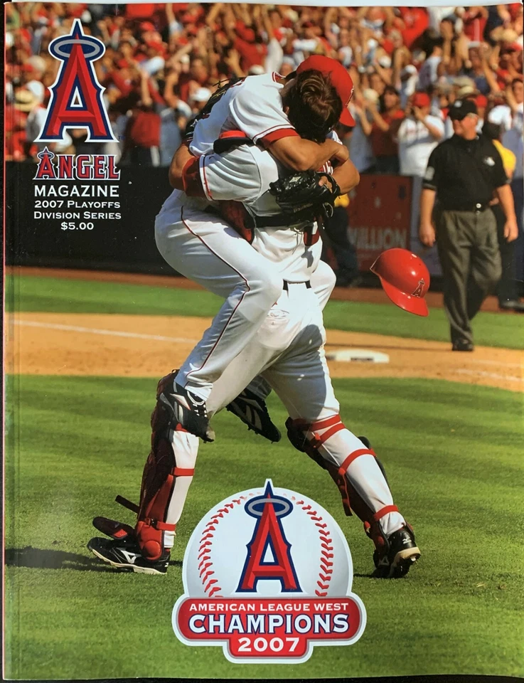 Los Angeles Angels Official Program 2007 AL West Champions Cover (2007) - Image 1 of 1