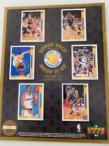 Golden State Warriors Limited Edition Collector Series 1992 Upper Deck team card - Picture 1 of 2