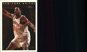 1995-96 Topps Pan For Gold New York Knicks Basketball Card #PFG7 Charles Oakley