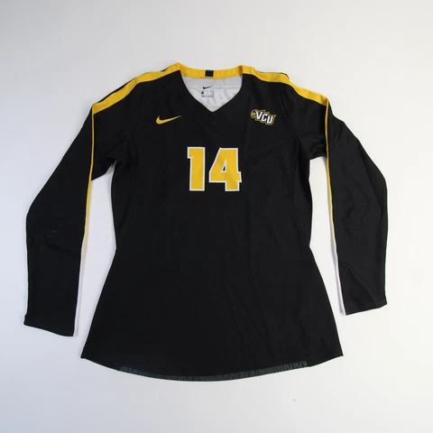 VCU Rams Nike Game Jersey - Volleyball Women's Black/Gold Used Cover
