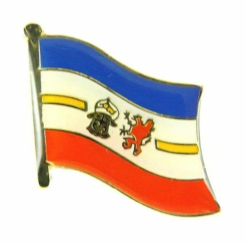 FAHNENMAX® Flaggen Pin Fahne Mecklenburg Vorpommern Anstecknadel Flagge