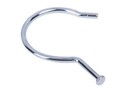 100x Haken verchromt Kollektionshaken Universalhaken Metalllhaken 7,5 x 5,5 cm